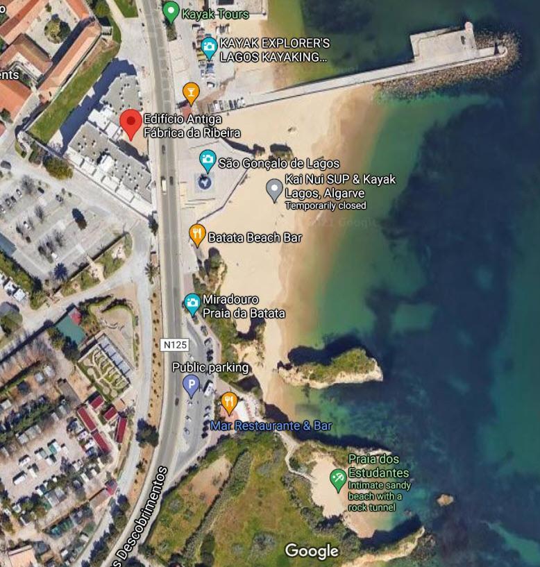 Potato Beach Apartment At Beach Front & Sea View Lagos Extérieur photo